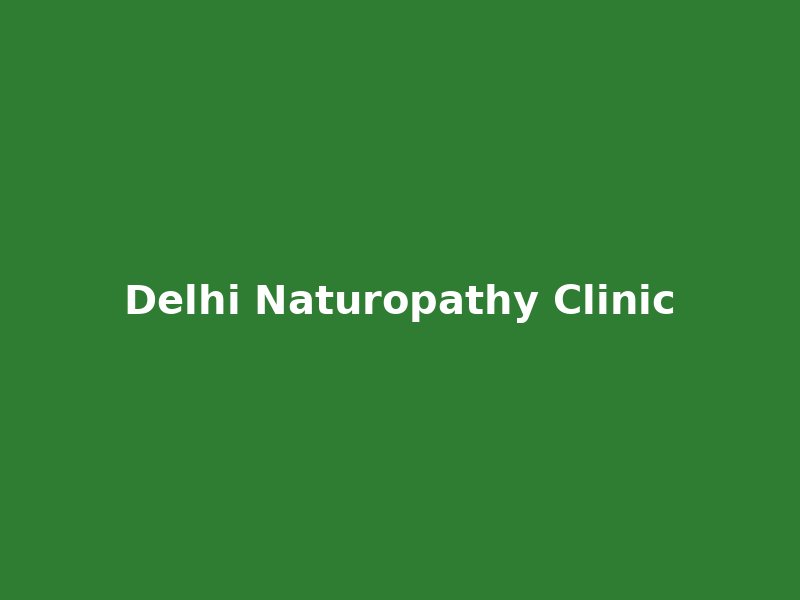 Delhi Naturopathy Clinic Interior